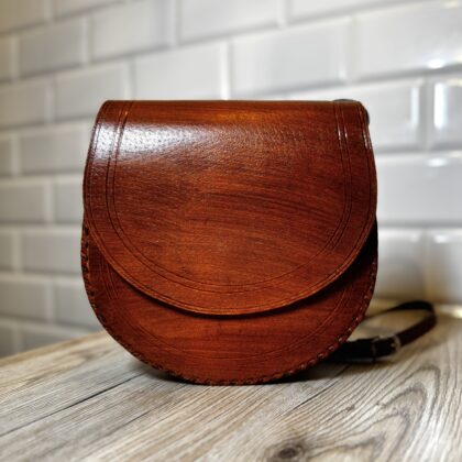 Torebka skórzana damska Podkówka